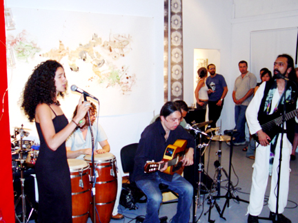 Santerias (Groupe de musique- Vernissage)