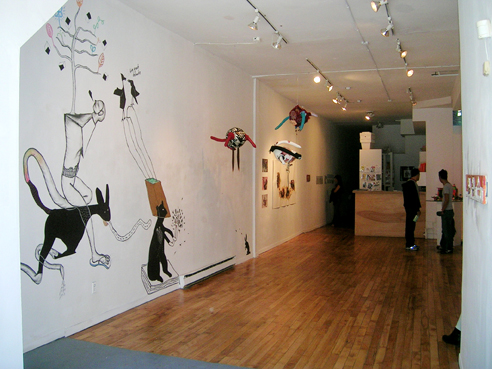 Zotz Collective (Mural) - Jullian Calleros (Installation)